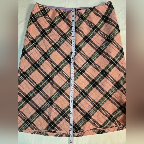 Plaid Pink Skirt - Picture 7 of 7